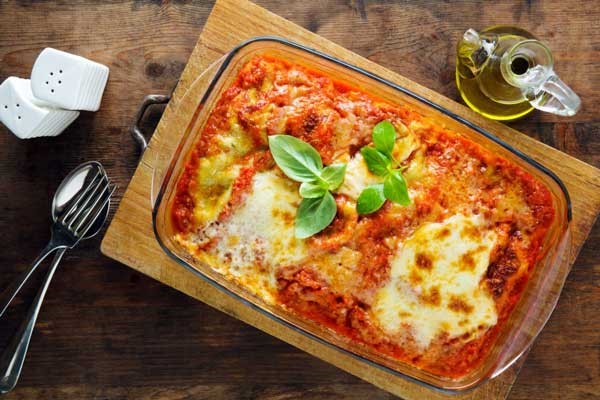 Lasagna là sự kết hợp tinh tế từ các hương vị đặc trưng của ẩm thực Ý 