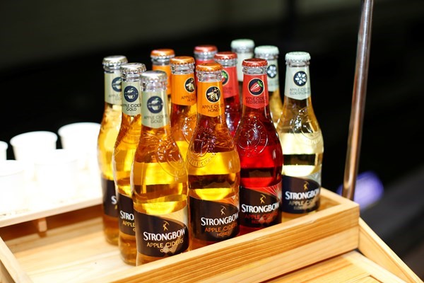 Strongbow một trong những thương hiệu về Cider nổi tiếng nhất hiện nay 