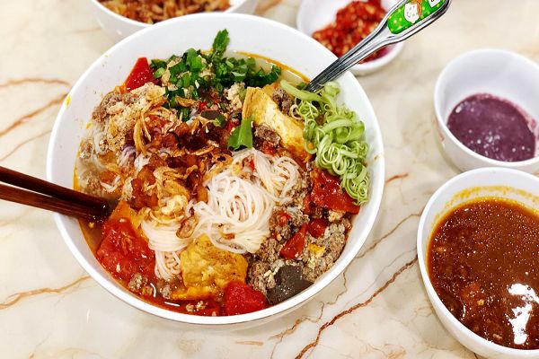 bún riêu cua miền tây