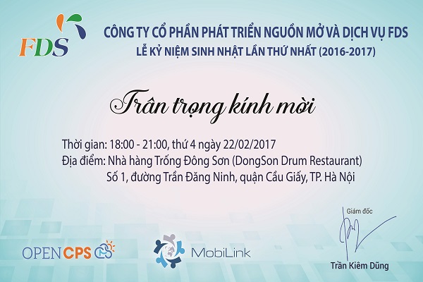 cách viết thư mời sinh nhật.