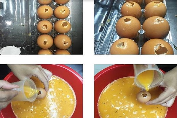 Cách làm hột trứng gà nướng không bị trào, nổ, bể, dính vỏ tại nhà cực ngon