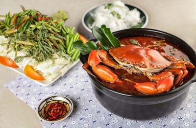 cách nấu lẩu cua biển