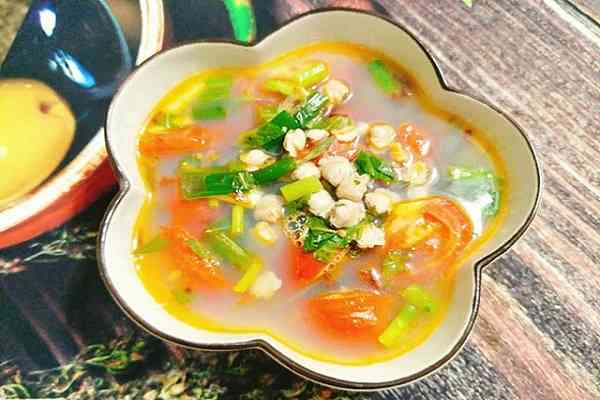 canh hến nấu chua