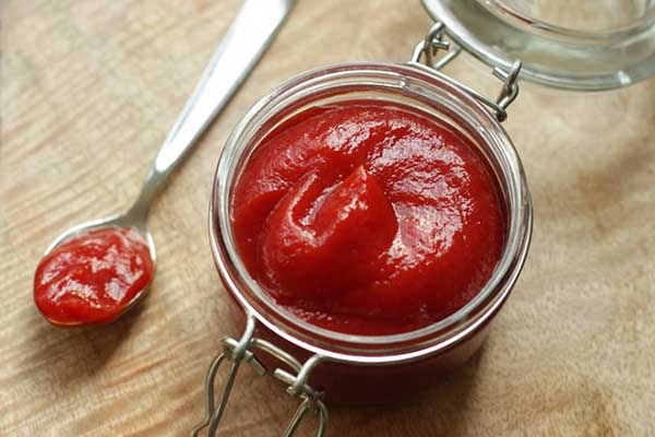 ketchup là loại nước xốt cà chua