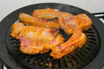 sườn dê nướng tươi ngon