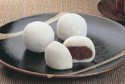 hình ảnh bánh mochi nhân đậu đỏ