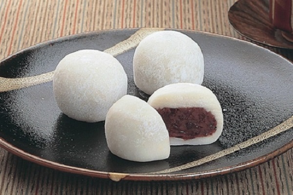 hình ảnh bánh mochi nhân đậu đỏ