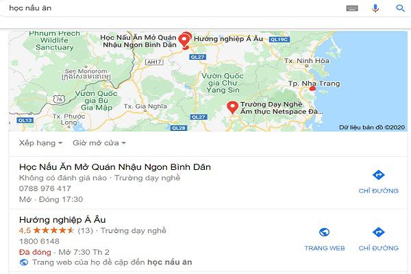 cách seo google map