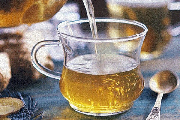 pha trà gừng mật ong