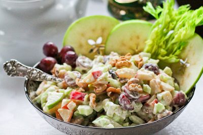 cách làm waldorf salad