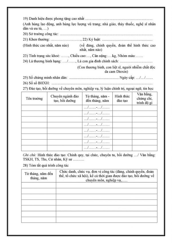 hướng dẫn viết mẫu 2c/tctw