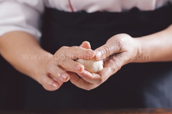 làm nhân bánh trung thu trứng muối đài loan