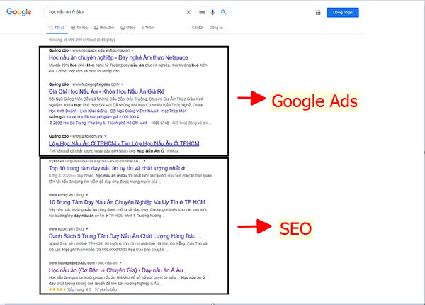 google ads seo