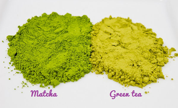 matcha và green tea