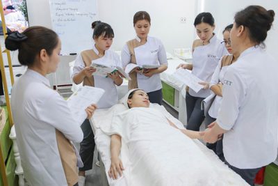 thắc mắc Học spa ở đâu