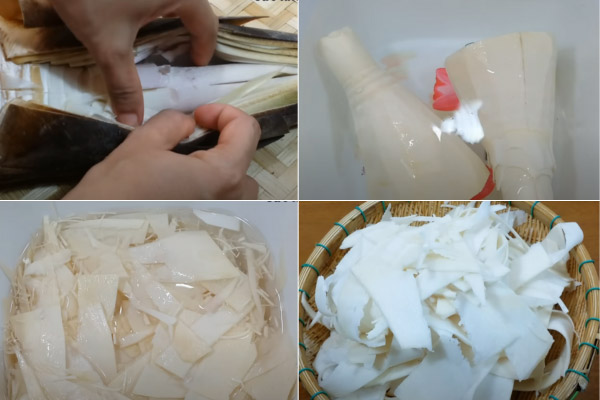 Măng tươi có chứa một số độc tố nên bạn cần sơ chế kỹ