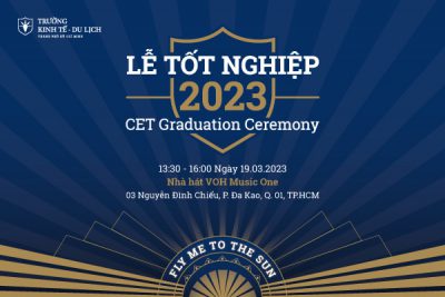 lễ tốt nghiệp cet 2023